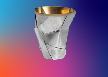 “Living Monument of Modern Judaica” Moshe Zabari’s Holiday Kiddush Cup