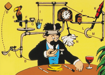 The Two Lives of Rube Goldberg